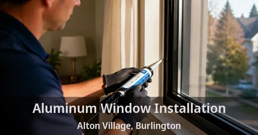 Aluminum Window Installation Alton Village, Burlington - ON