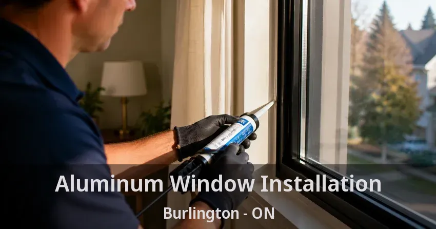 Aluminum Window Installation Burlington - ON