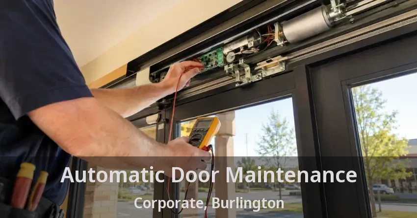 Automatic Door Maintenance Corporate, Burlington - ON