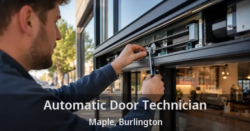 Automatic Door Technician Maple, Burlington - ON