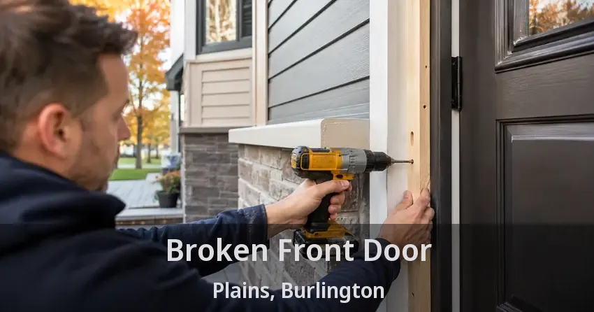 Broken Front Door Plains, Burlington - ON