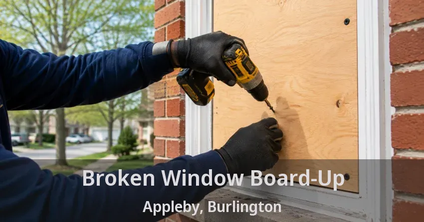 Broken Window Board-Up Appleby, Burlington - ON