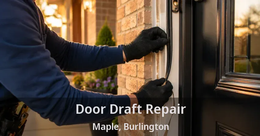 Door Draft Repair Maple, Burlington - ON