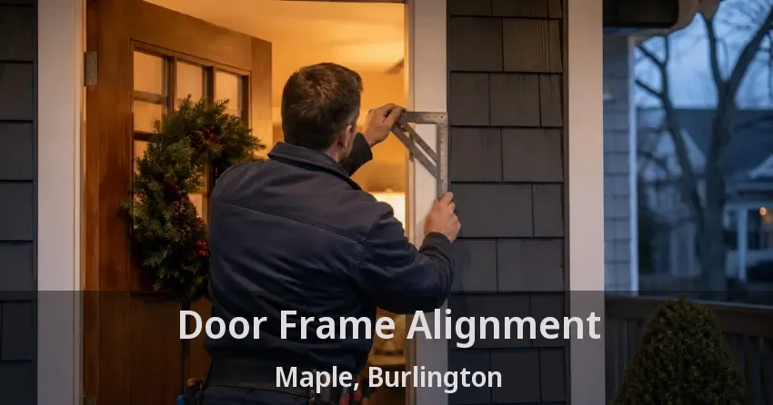 Door Frame Alignment Maple, Burlington - ON
