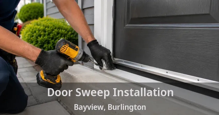 Door Sweep Installation Bayview, Burlington - ON
