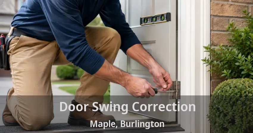 Door Swing Correction Maple, Burlington - ON