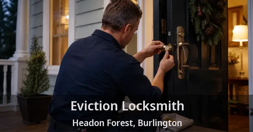 Eviction Locksmith Headon Forest, Burlington - ON