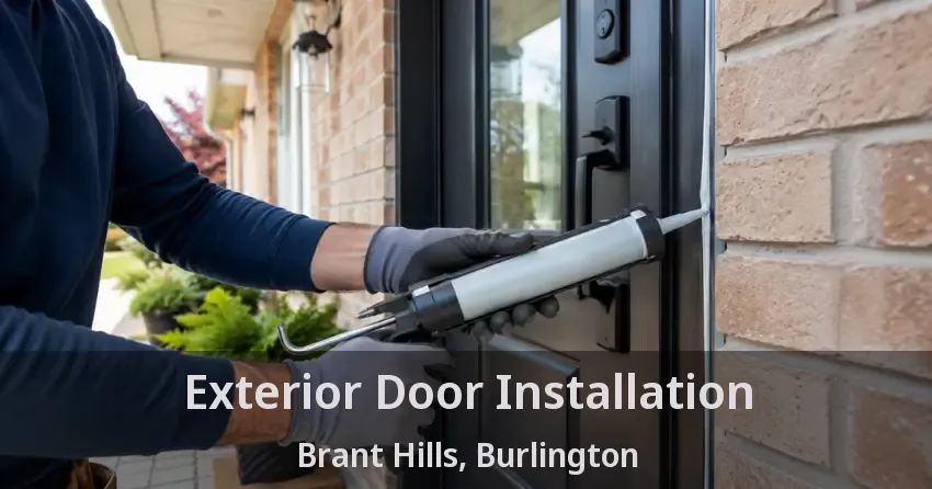 Exterior Door Installation Brant Hills, Burlington - ON