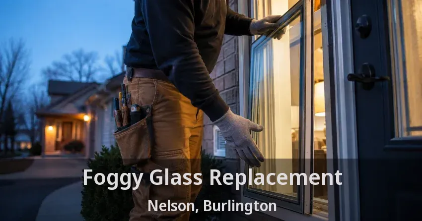 Foggy Glass Replacement Nelson, Burlington - ON