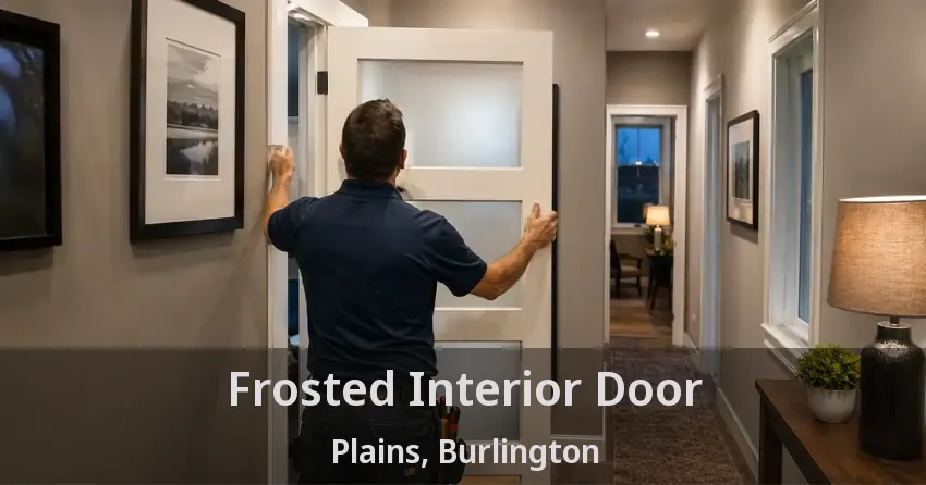 Frosted Interior Door Plains, Burlington - ON