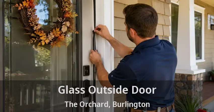 Glass Outside Door The Orchard, Burlington - ON