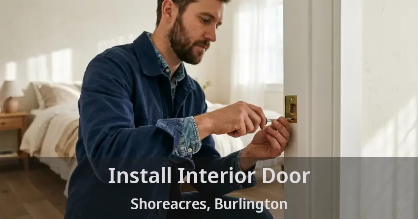 Install Interior Door Shoreacres, Burlington - ON