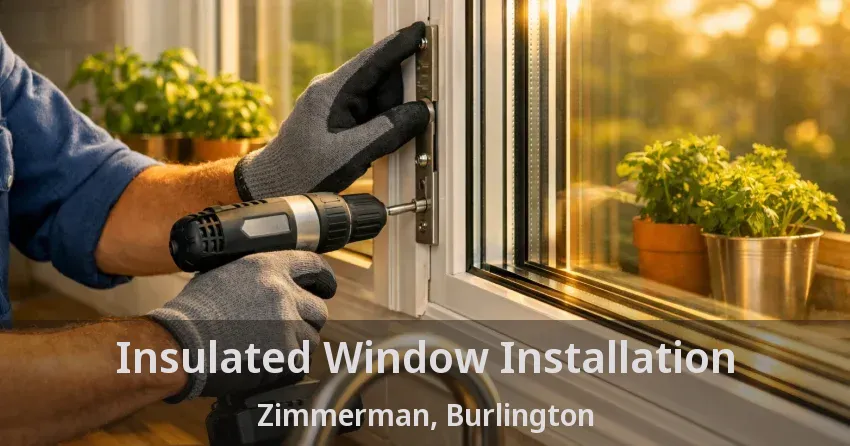 Insulated Window Installation Zimmerman, Burlington - ON