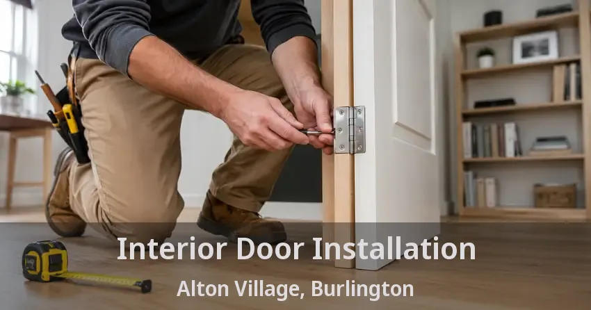 Interior Door Installation Alton Village, Burlington - ON