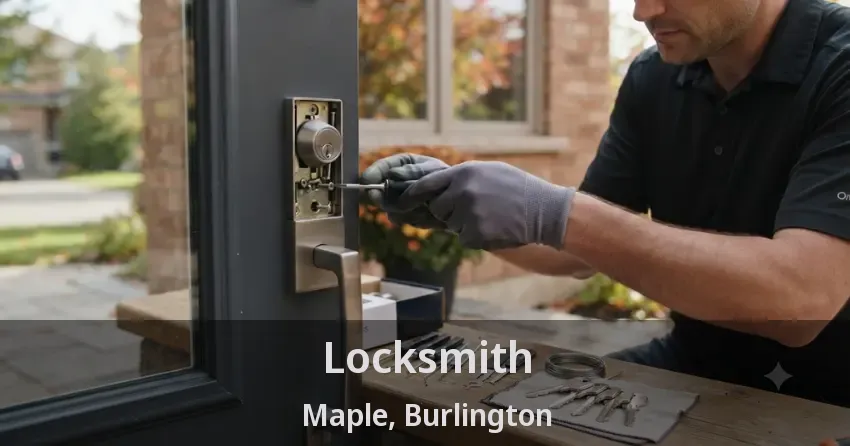 Locksmith Maple, Burlington - ON