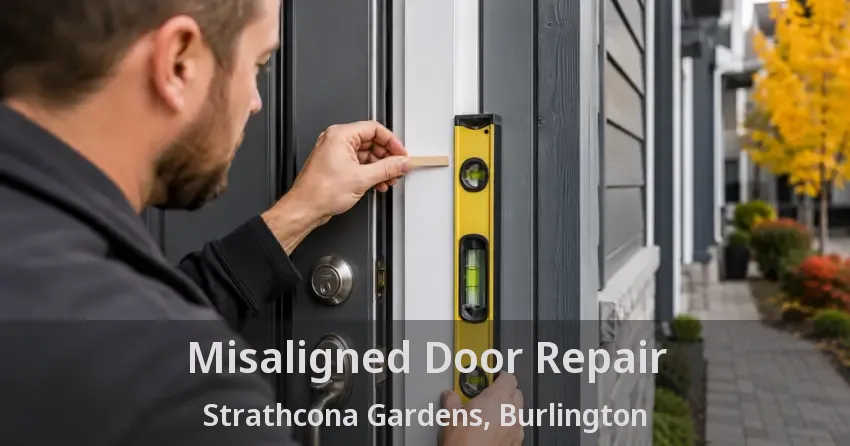 Misaligned Door Repair Strathcona Gardens, Burlington - ON
