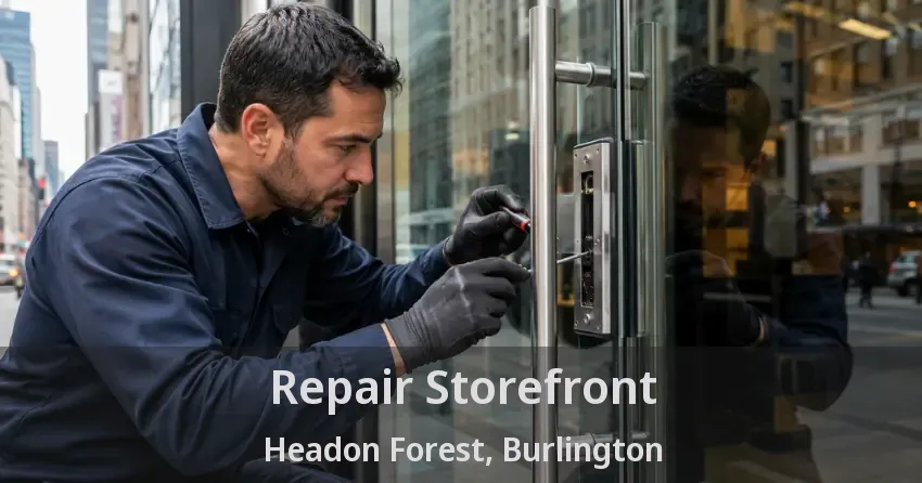 Repair Storefront Headon Forest, Burlington - ON