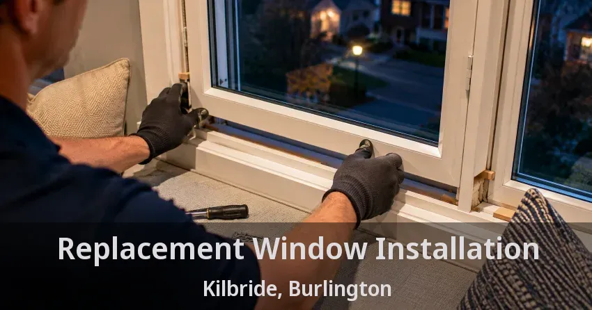 Replacement Window Installation Kilbride, Burlington - ON
