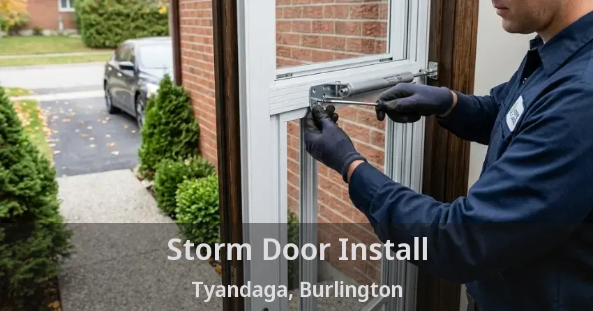 Storm Door Install Tyandaga, Burlington - ON