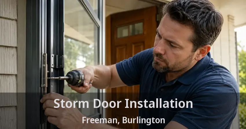 Storm Door Installation Freeman, Burlington - ON