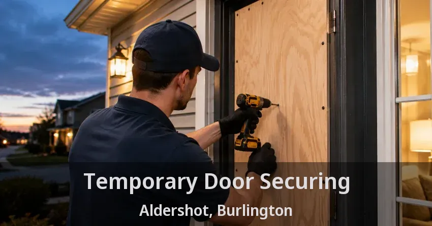 Temporary Door Securing Aldershot, Burlington - ON