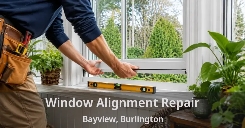 Window Alignment Repair Bayview, Burlington - ON