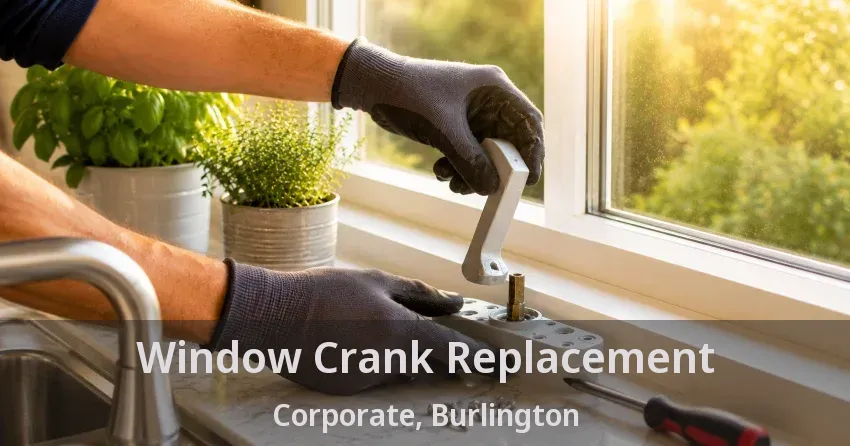 Window Crank Replacement Corporate, Burlington - ON