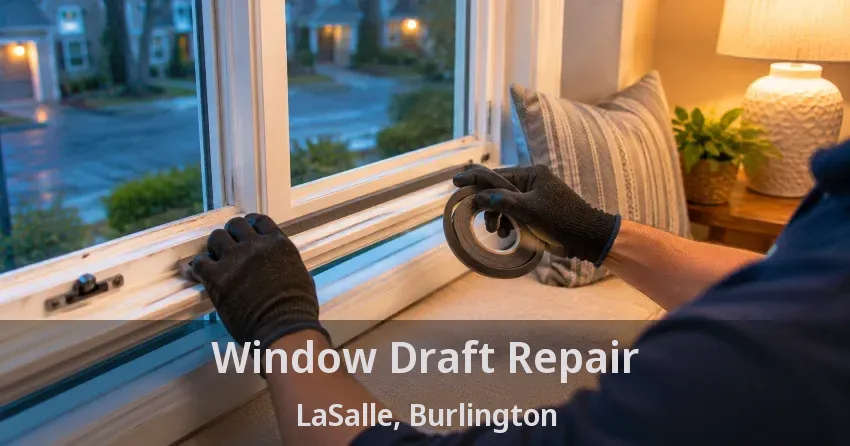 Window Draft Repair LaSalle, Burlington - ON