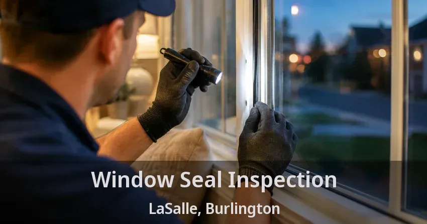 Window Seal Inspection LaSalle, Burlington - ON