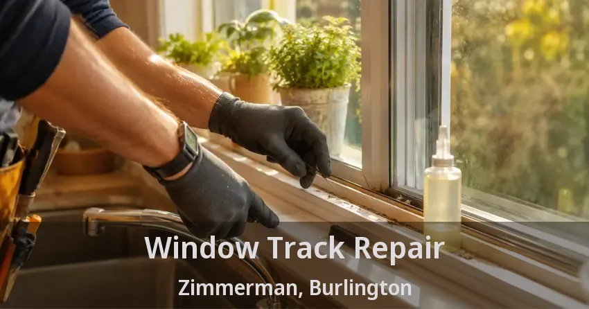 Window Track Repair Zimmerman, Burlington - ON