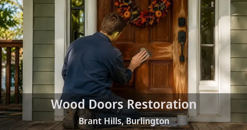 Wood Doors Restoration Brant Hills, Burlington - ON