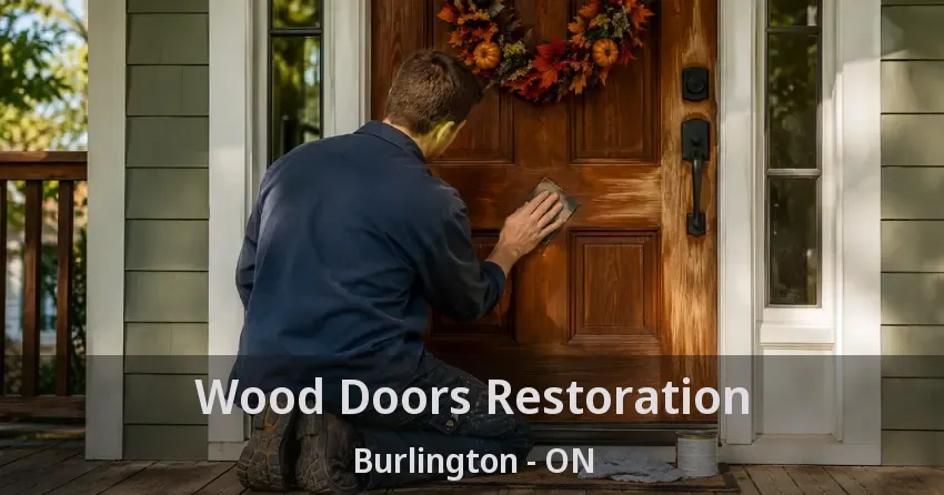 Wood Doors Restoration Burlington - ON