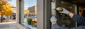 Commercial Door Replacement Rural Burlington, Burlington